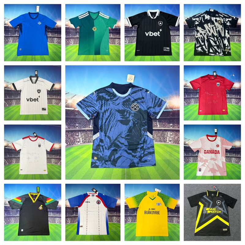 25-26 National Team Fan Football New Style T-Shirt Barcelona Short-Sleeved Casual Jersey Football Uniform Factory Direct Sale 25-26 National Team Fan Football New Style T-Shirt Barcelona Short-Sleeved Casual Jersey Football Uniform Factory Direct Sale