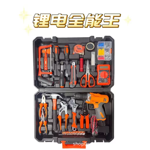 Universal lithium battery, electric drill, set