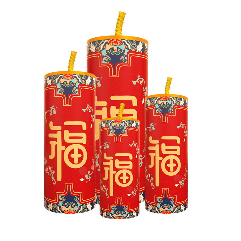 Decoraciones de Año Nuevo para puestos: decoraciones con petardos para el Festival de Primavera y el día de Año Nuevo, decoración de escenarios en centros comerciales y escuelas, cajas de regalo del Dios de la Riqueza.
