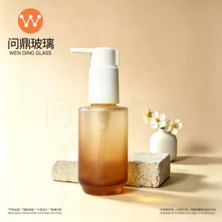 定制乳液瓶50ml按压长嘴精华液瓶水乳分装瓶粉底液瓶洗面奶瓶空瓶