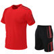 Sports Suit Men's Summer Fitness Short-sleeved Men's Quick-drying Clothes Running Loose Casual Sportswear Men's