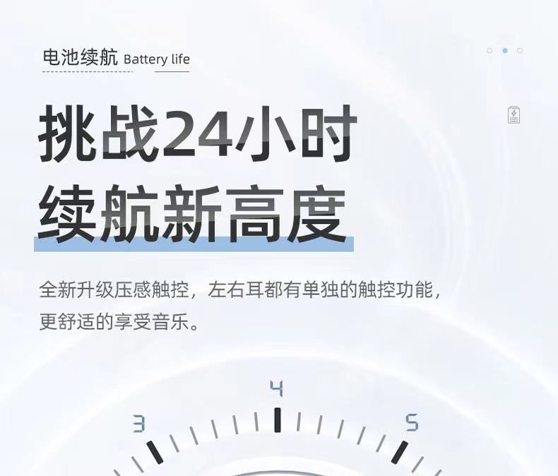 华强北Air无线蓝牙耳机二三3四5代pods适用于苹果Pro2洛达1562a/M详情3