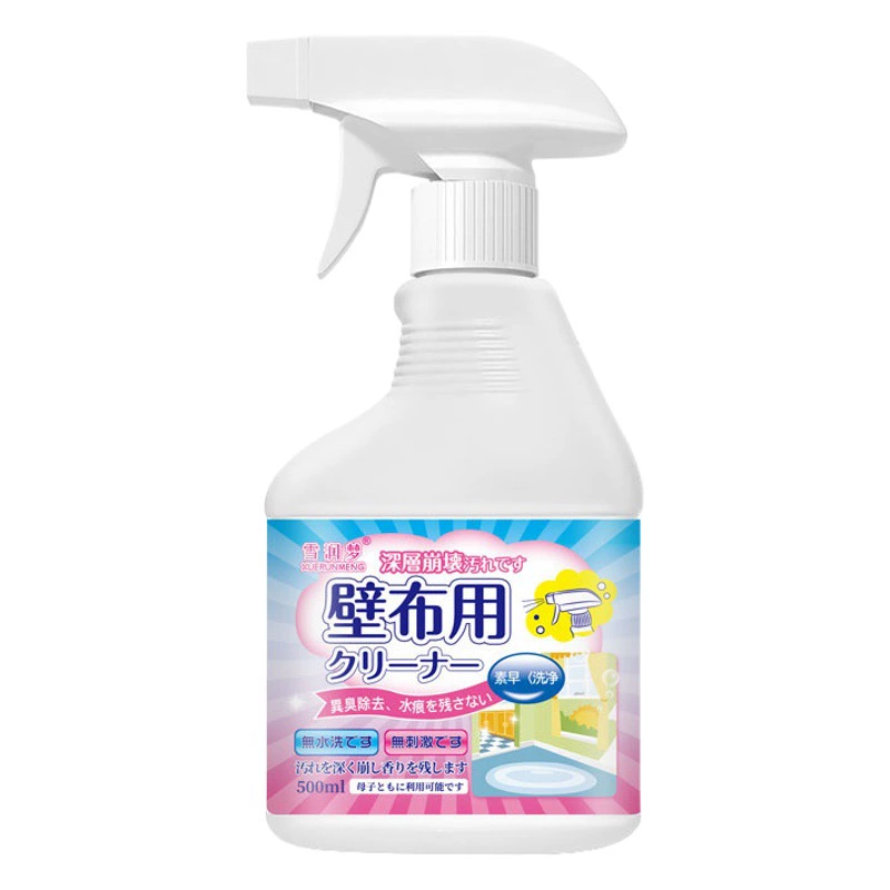 Snow runmeng Очиститель настенной ткани Очистка обоев эффективная дезактивация настенная Ткань Химчистка средство дезактивации производитель в наличии