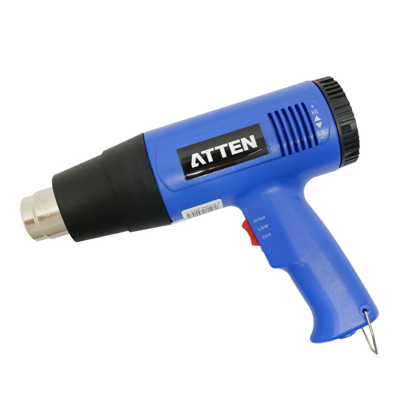 Antaixin AT-A822 pistola de aire caliente 2000W pequeña pistola de soldadura de plástico película del coche pistola para hornear calefacción secador de pelo
