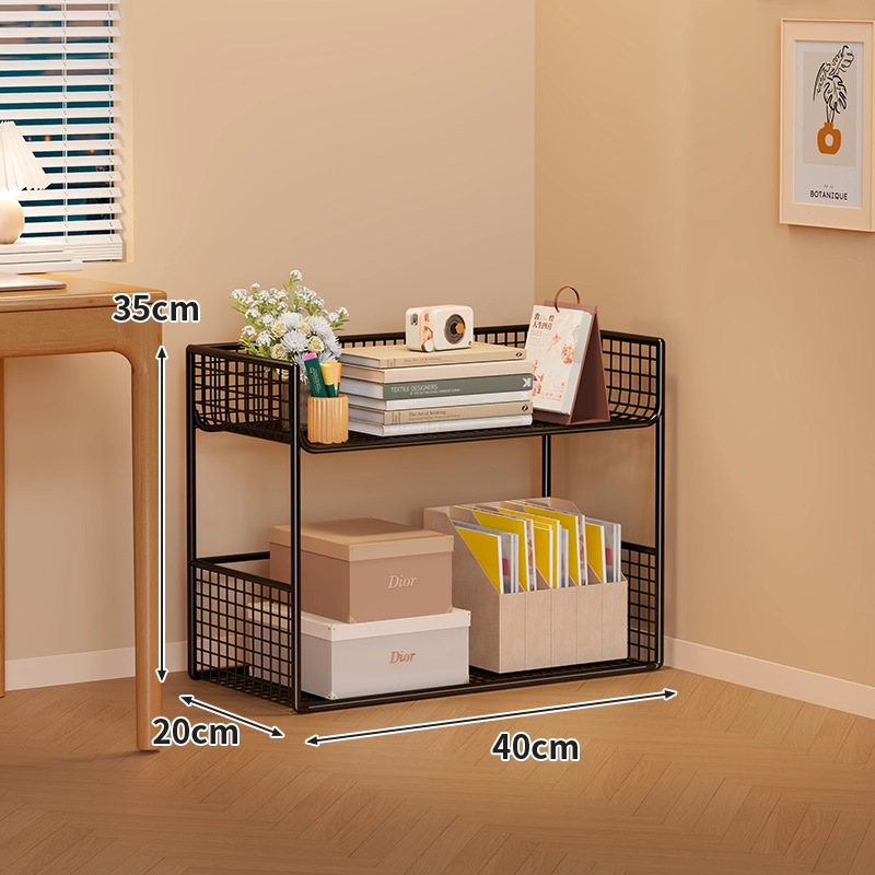 Estante Organizador Estrecho Multicapa, De piso para Baño