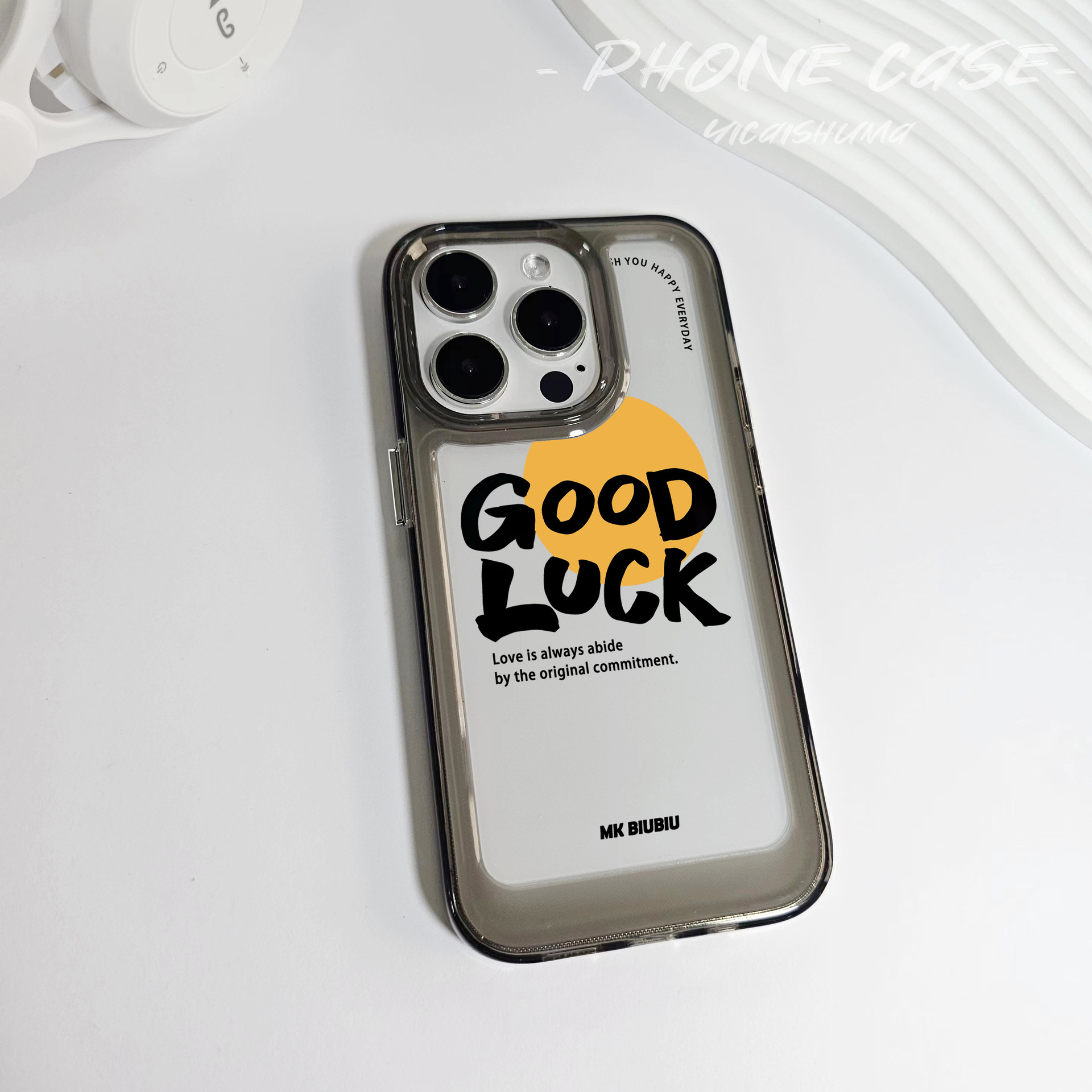 Electroplated Acrylic Phone Case For Iphone 15 14 Pro Max 13 12 11_voghion.com