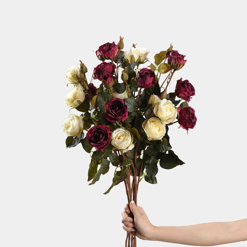 Artificial Flowers, Carnia Roses, Home Living Room Soft Decoration, Wedding Hotel Decorations, Floral Arrangements, Roses, Artificial Flowers