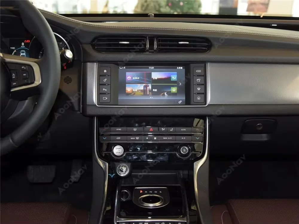 10.25 Car Radio Suitable for Jaguar Xf Xfl 2016-2019 Modified Large-Screen Carplay Navigation System
