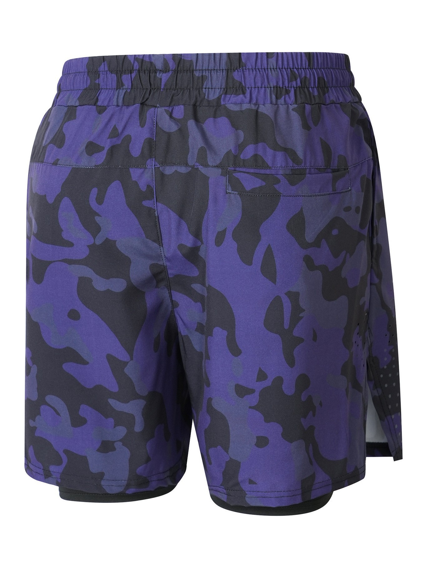 Men's Clothing Men's Summer Sports Casual Breathable Double Camouflage Drawstring Jogger Shorts For Formal & Casual_viptrois.com