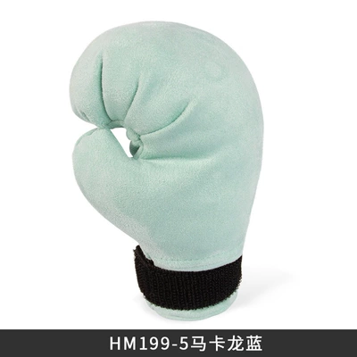 Winter plush gear handle cover: Sürətlər qutusu və əl tormozu başlıqları - hm199-5-macaroon-blue-gear
