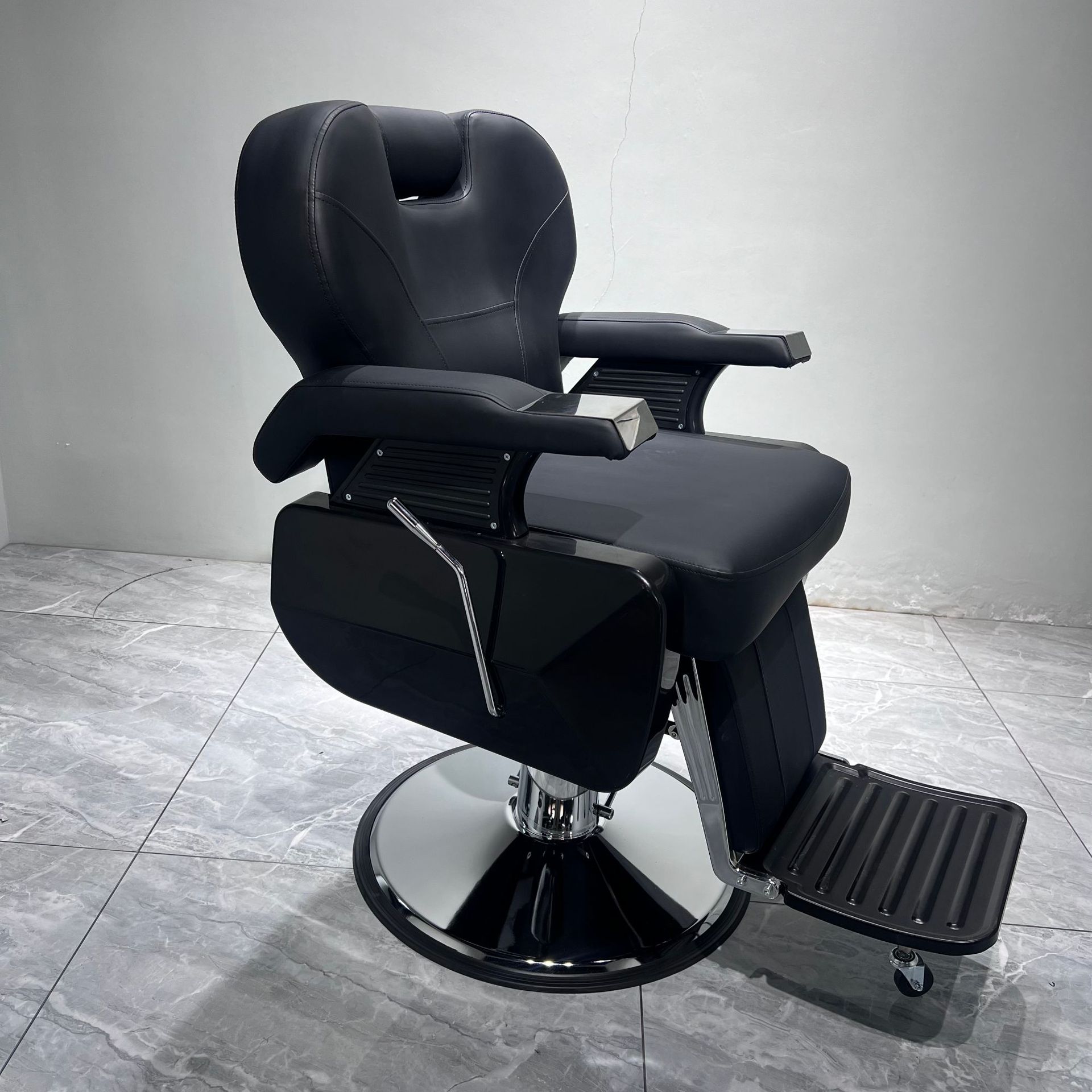 Sillas de peluquería, sillas de barbero, exclusivas de Amazon, sillas de peluquería ajustables y reclinables, venta al por mayor de fabricante, sillas de salón para comercio exterior.