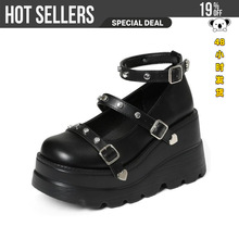 L 19876 Love buckle platform women's shoes ���Ŀێ����ŮЬ
