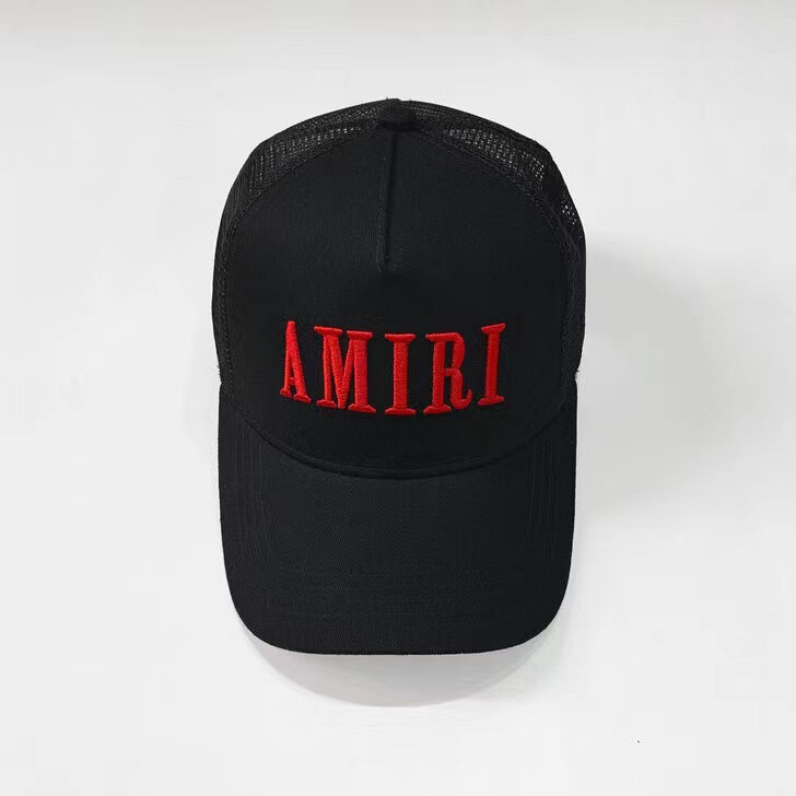 AMIRI 高街风 男女同款棒球帽防晒潮流时尚夏天刺绣棒球帽|undefined