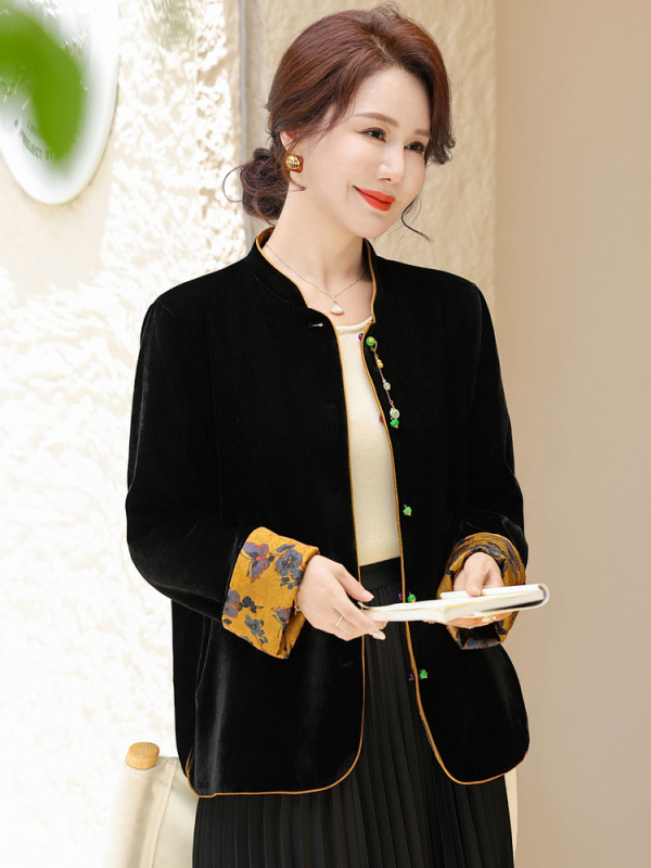 时尚女装大码休闲外套女40-60岁女士秋2025年女装中年妈妈装衣服|undefined