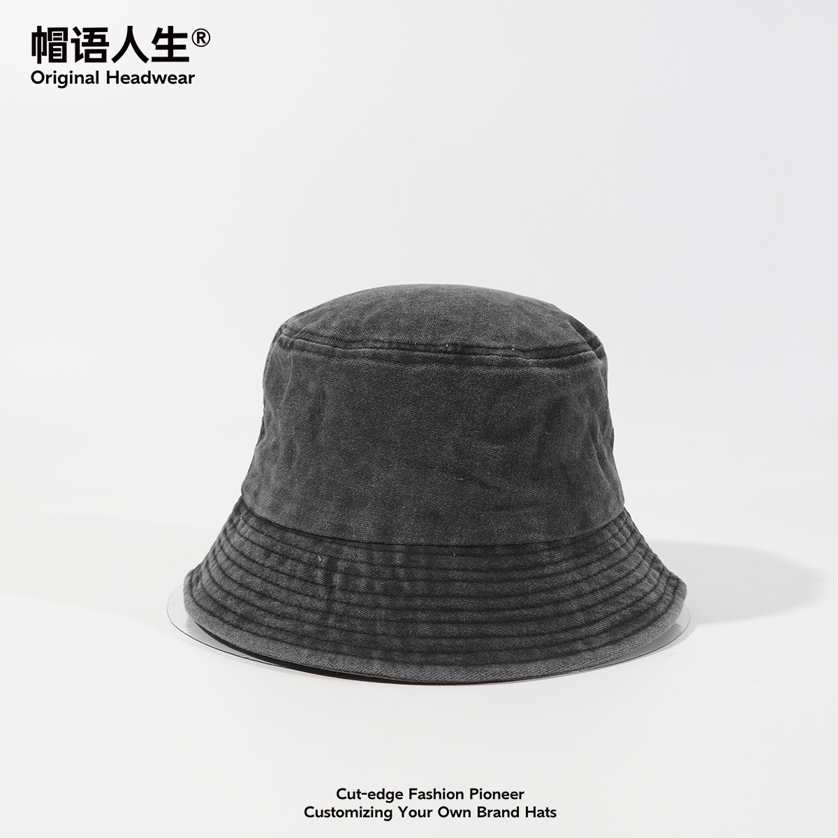 Sombreros de adultos pueden ser personalizados bordados logotipo impresión lavado sombrero de pescador vaquero sombrero solar al aire libre cool image 7