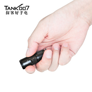 TANK007 probe 3W mini magnetic flashlight LED outdoor portable direct charging focusing flashlight E16