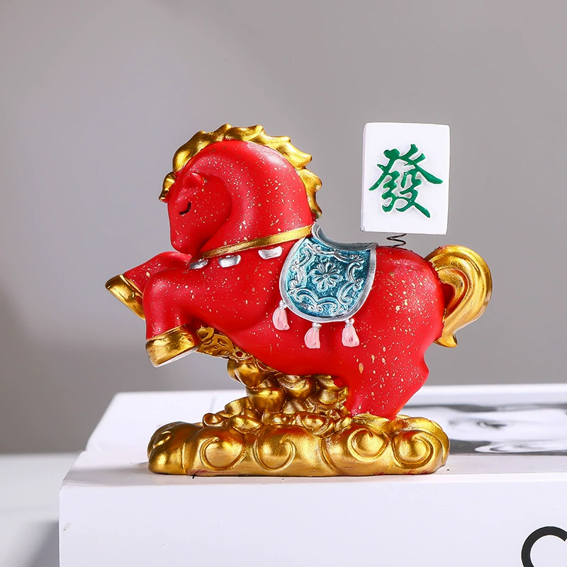 Cute mascot, table pony, Birthday gift, year mascot