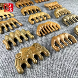 木质工艺品;经络保健器材;美发梳