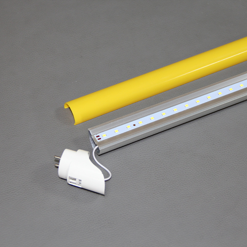 t8 抗 UV ランプ抗 UV LED 蛍光管防爆黄色光防塵ワークショップ一体型分割ランプ|undefined