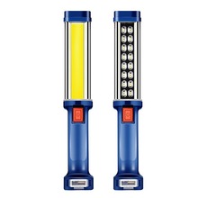 厂家充电便携检修工作灯LED 铝合金大容量户外应急强光作业手电筒