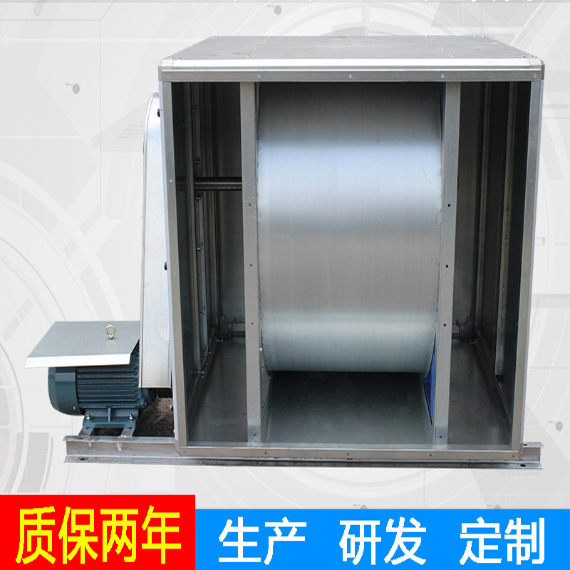 耐腐蚀201不锈钢风机排烟设备壁式低噪音风机箱强力抽风换气专用