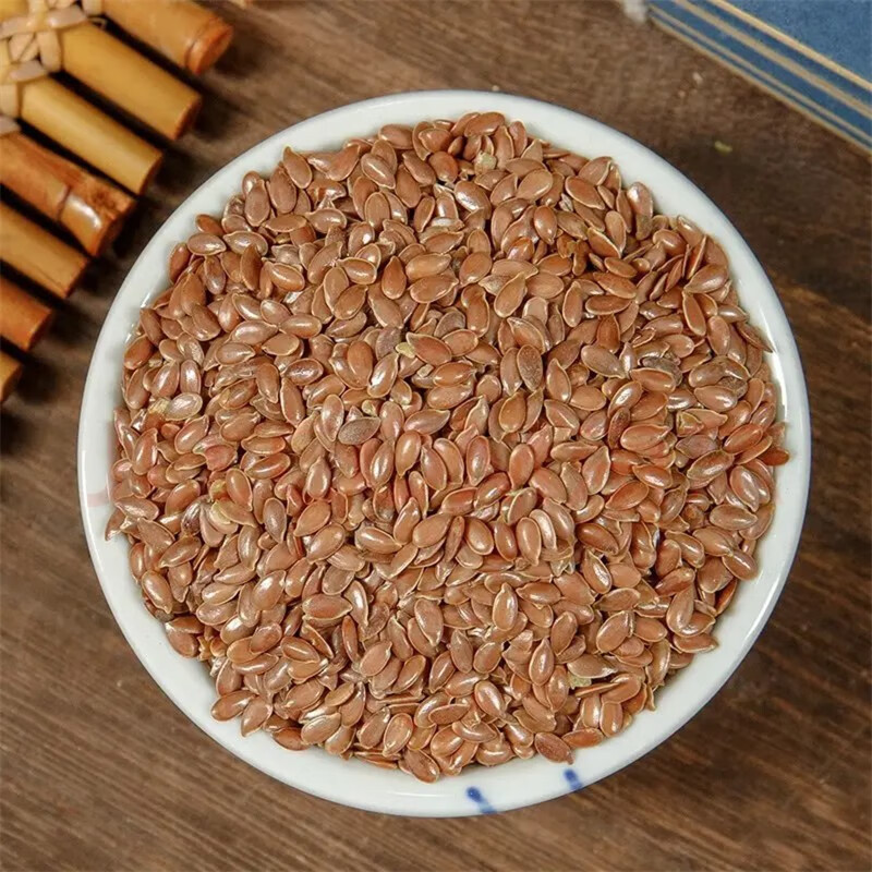 Flaxseed 500g Inner Mongolia Hu Ma Zi Roasted Linum usitatissimum Seeds for Grinding and Baking specifications