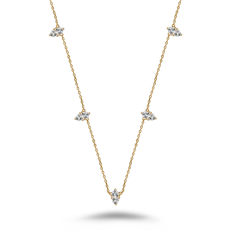Luxury Pearl Choker Necklace With Magnetic Clasp For Women_voghion.com