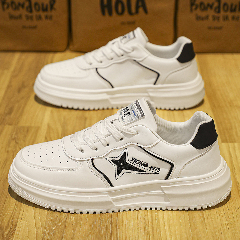Low Cut Casual Small White Shoes Running And Sports Board Shoes Breathable And Comfortable New Summer Fashion Trend_voghion.com