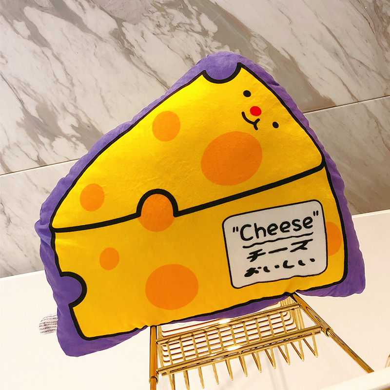 치즈 베개 (양면 인쇄)
