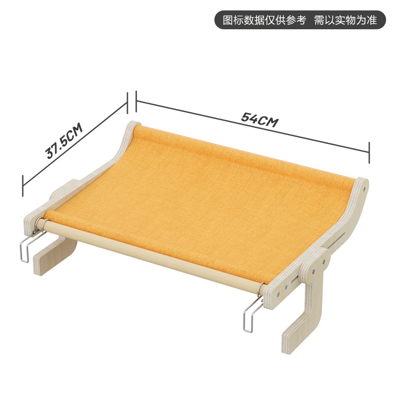 Gato nido colgante gato cama balcón sofá de madera maciza gato hamaca ajustable Cuatro Estaciones universal gato nido entrega de una pieza