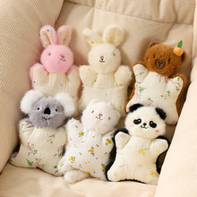 豆袋手抓小动物考拉玩偶毛绒玩具便携挂熊猫公仔