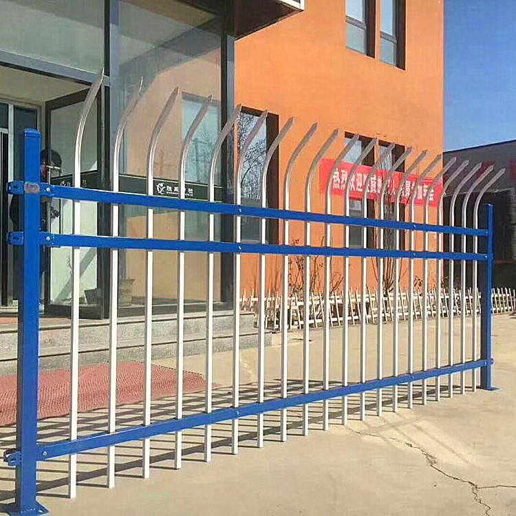 喷塑锌钢护栏网阳台马路护栏铁栅栏公园绿化隔离草坪围栏厂区防护