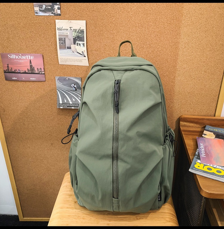 337g Weight Polyester Lining Material Sewing Thread Fashion Element Zipper Closure Type Double Shoulder Straps Strap Type Zipper Backpack Bags Type Holiday, Travel Occasion Oxford Cloth Material Waterproof Function Hiking Backpack Backpack Solid Color Pattern All Seasons Season Unisex Gender Classic Style, Sports Style Square Shape Large Size Waterproof Solid Color Holiday Travel Hiking Backpack 37