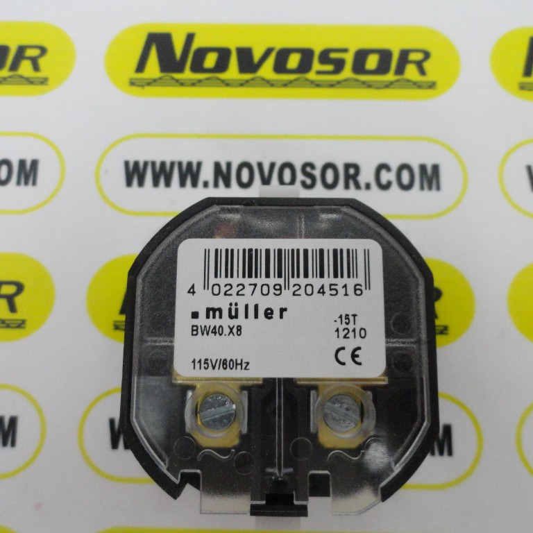 MULLER  继电器 BW40.X8 110-115V   BW40.28