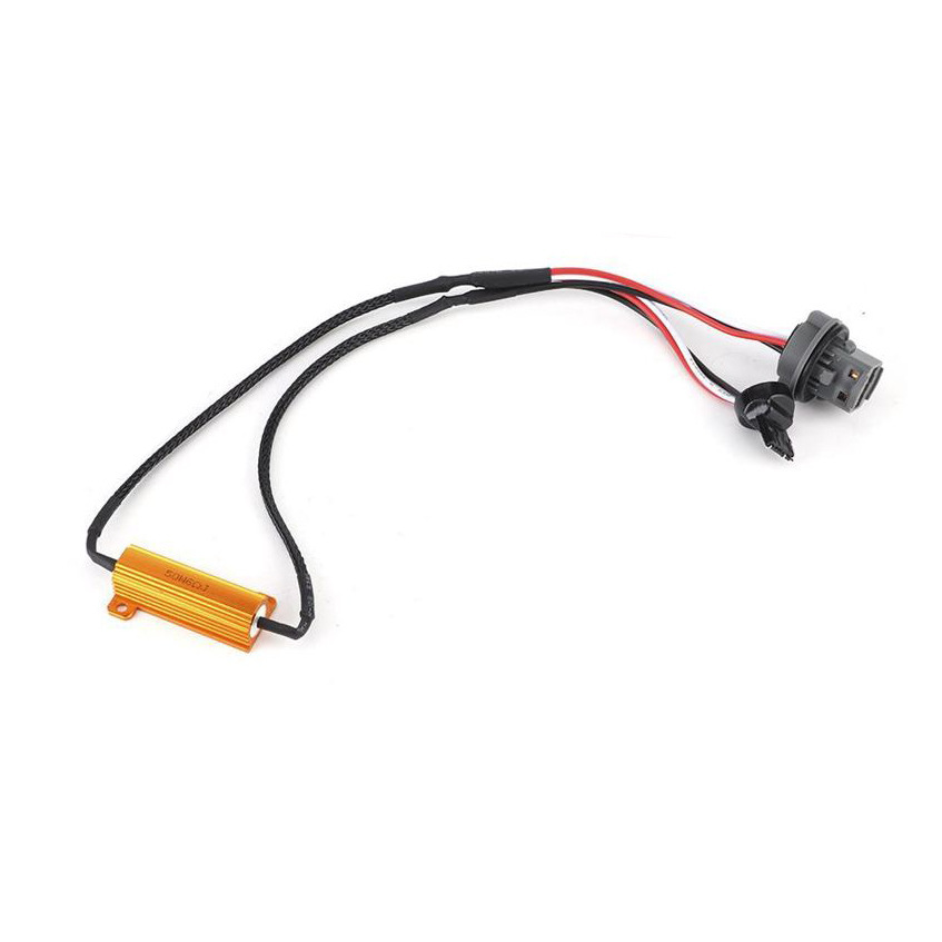 Mayorista faro de automóvil lámpara de freno lámpara de niebla eliminador de fallas lámpara LED decodificador de fallas línea de decodificación de resistencia