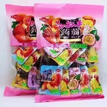 一莎蒟蒻果冻什锦果味可吸吸果冻布丁独立包装网红儿童零食品600g