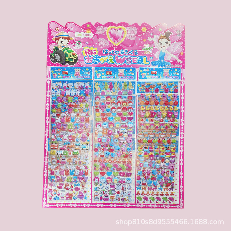 Princesa vestirse pegatinas sirena ropa pegatinas niños de dibujos animados pegatinas kindergarten recompensa burbuja pegatinas al por mayor