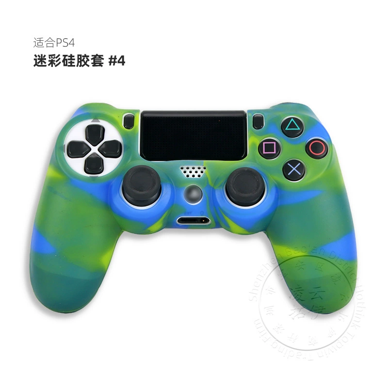 Силиконовый чехол для геймпада (Sony PS4) — защитная крышка с мягким хватом, несколько цветов