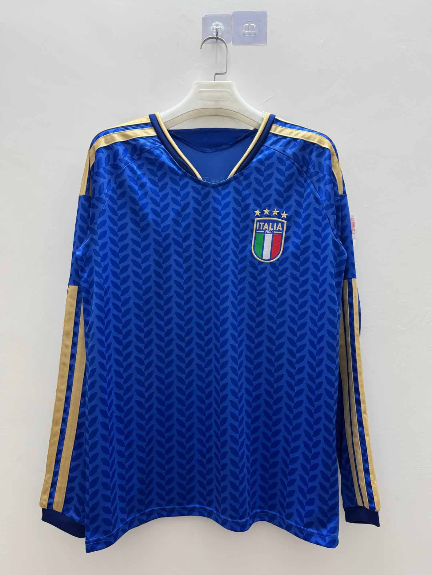 Nueva camiseta de fútbol de mangas largas de Argentina Real Madrid Barça de Alemania, la misma camiseta de venta directa suelta transpirable image 16