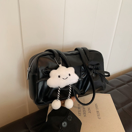 Fashionable Commute Large Capacity Bag for Women 2025 New Trendy Student School Shoulder Bag Casual Handheld Tote Bag