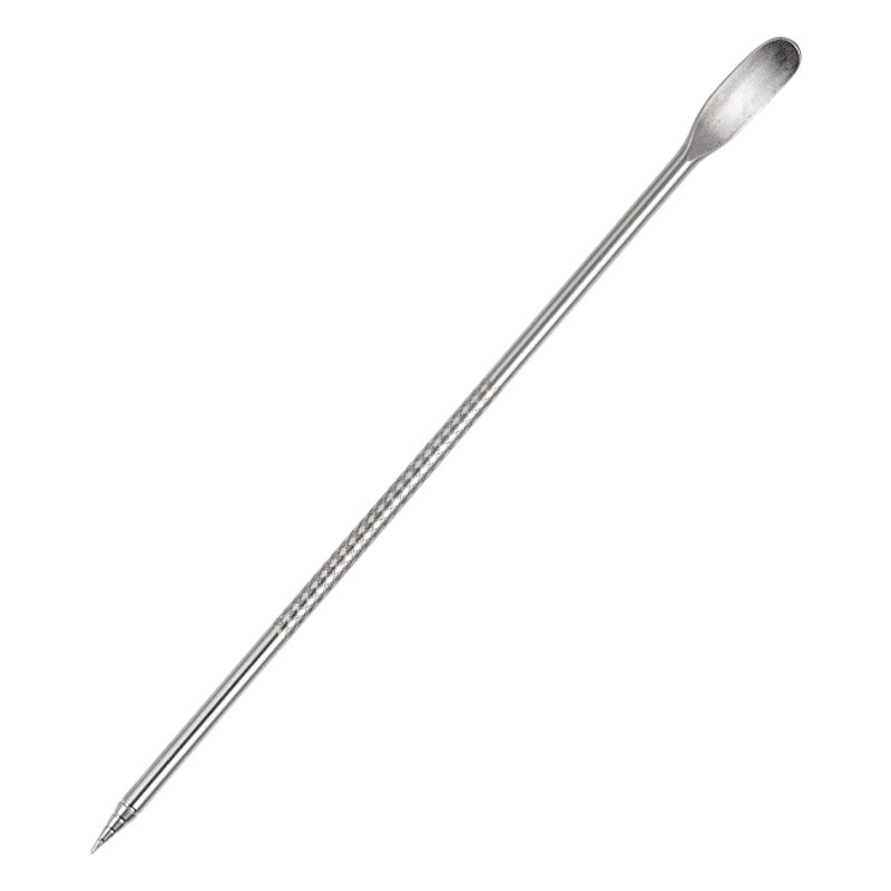 Stainless Steel Metal Flower Needle Double Head Carving Pen Carving Needle Decorating Needle Coffee Appliances Coffee Supplies