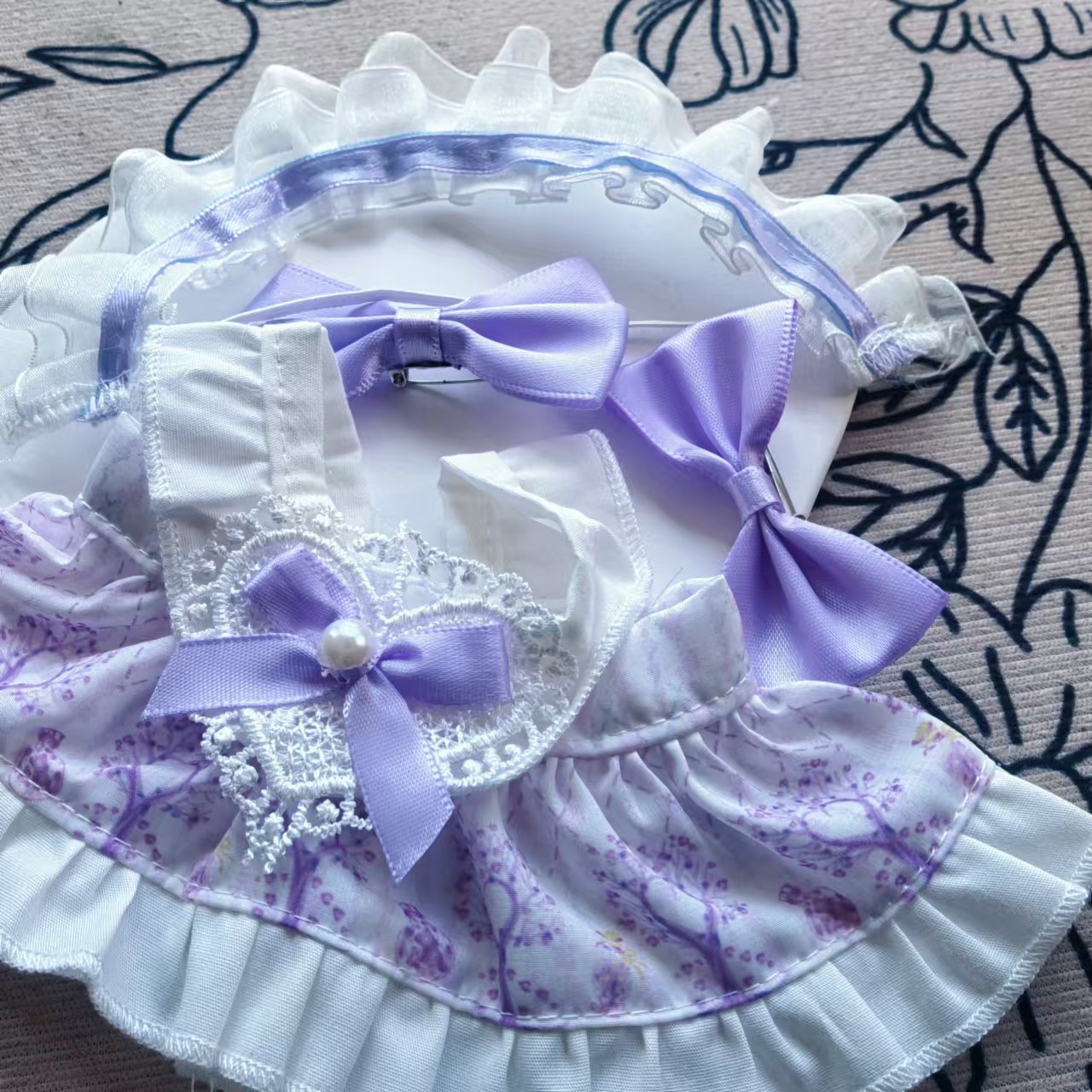 Muñeca de algodón spot 10cm 20cm 40cm de alto valor facial vestido de princesa adorable vestido para el fabricante al por mayor