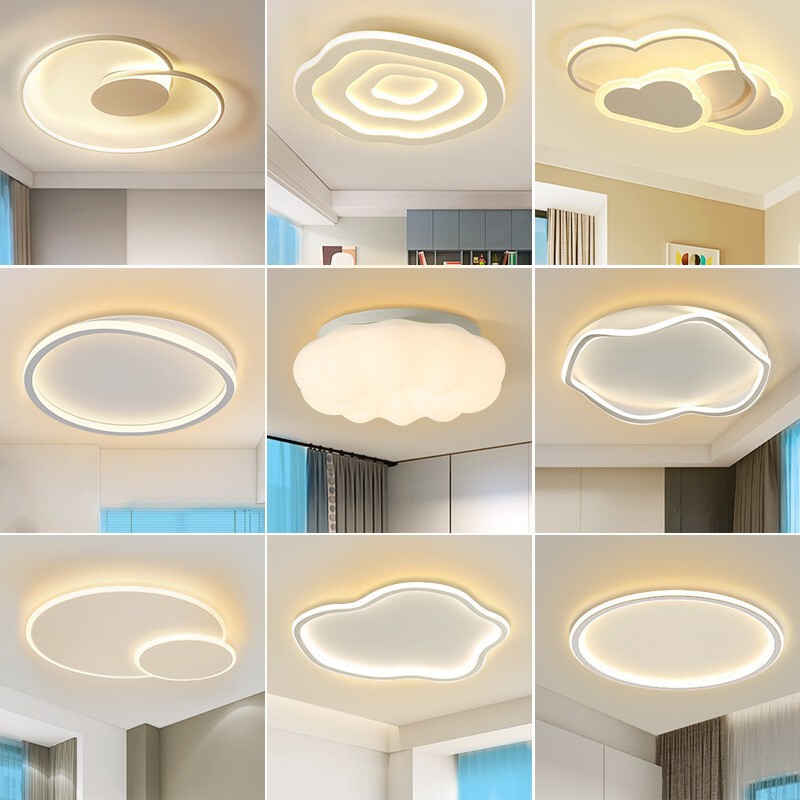 Yunduo Ceiling Lamp Full Spectrum Led Bedroom Lamp Modern Simple Scandinavian Kidsren's Room Pumpkin Eye Protection Zhongshan Lamp Yunduo Ceiling Lamp Full Spectrum Led Bedroom Lamp Modern Simple Scandinavian Kidsren's Room Pumpkin Eye Protection Zhongshan Lamp