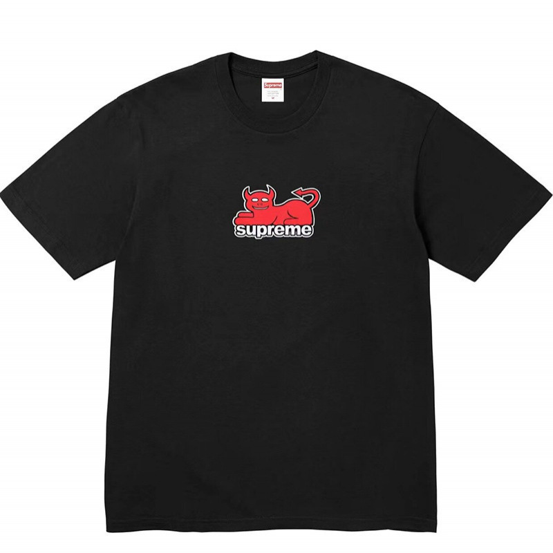 新しいアメリカのトレンディなストリートブランドミラノクロススモーククラシックユニセックスルーズで多用途なレターTシャツ|undefined