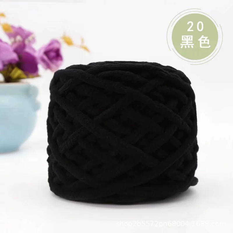 Шар пряжи шерстяной (ice yarn) — 15 м, толстая нитка, множество цветов для шарфов шапок тапочек