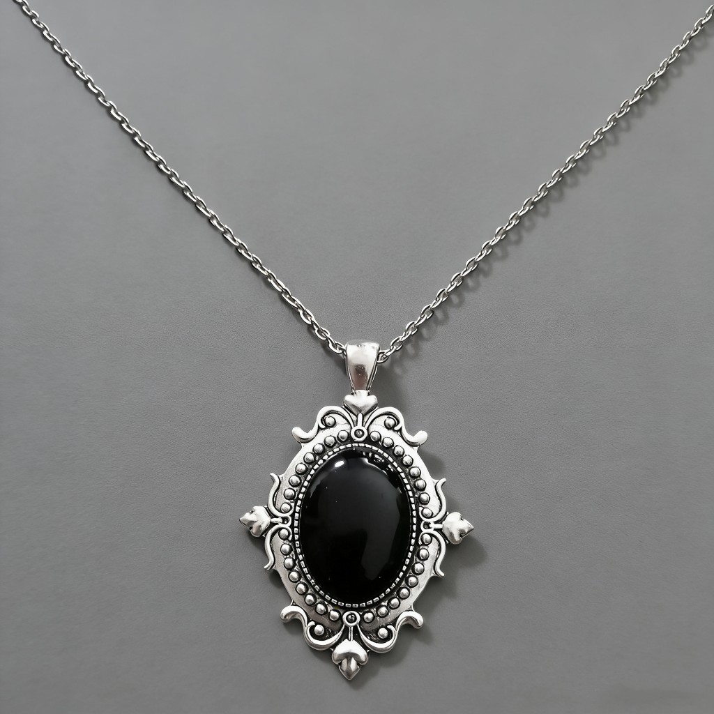 retro bronze pendant