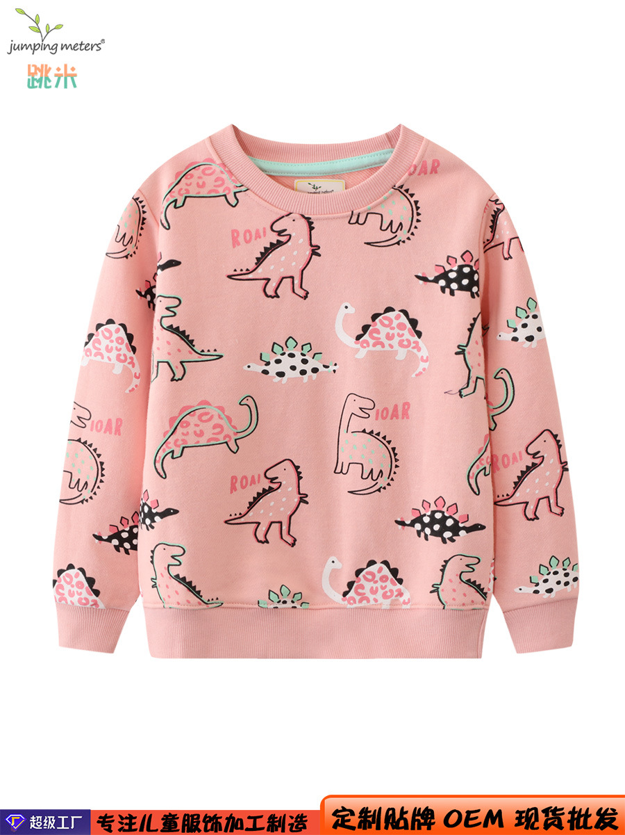 Children's Clothing Spring, Autumn and Winter Wholesale 2025 New Products European and American Kidsren's Pullover Sweatshirts Thickeneded Girls One Piece Drop Shipping