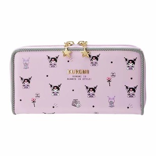 2022 New Cartoon Kulomi Yugui Dog Fashion Women's Long Wallet Wallet Clutch Bag
