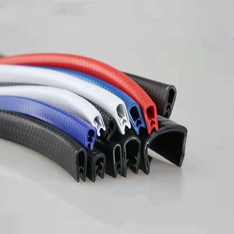 Красочная U-образная кромочная лента, декоративная уплотнительная лента, вставка, механический листовой металл, железный лист, стальная кромочная уплотнительная лента, резиновый пластик, ПВХ