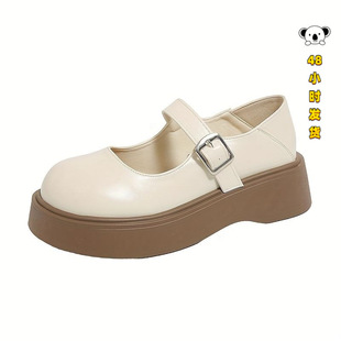 Y 13243 Mary Jane Flats Women White Loafers ��ɫ������Ь